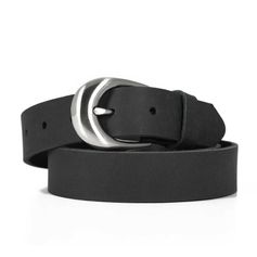 CEINTURE FEMME NUBUCK NOIRE