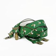 BRETELLES CANARD VERT