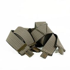 BRETELLES TISSEES MARRON