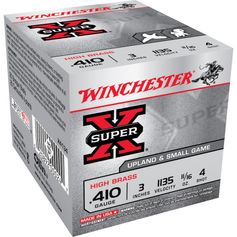 CARTOUCHES SUPER X 410 MAGNUM X25