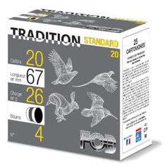 CARTOUCHES STANDARD 20/26G X25