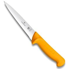 COUTEAU A SAIGNER SWIBO 13CM JAUNE