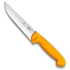 COUTEAU BOUCHER SWIBO 18CM JAUNE