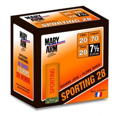 CARTOUCHES SPORTING 20/28G X25