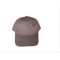 CASQUETTE UNIE 6 PANS MARRON