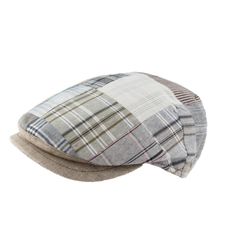 CASQUETTE PLATE TISSUS PATCHWORK