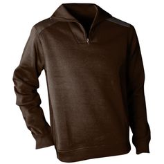 PULL COL ZIP ARIZONA MARRON