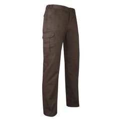 PANTALON TREILLIS DAIM MARRON
