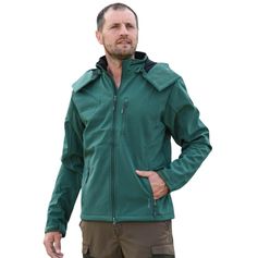 VESTE SOFTSHELL DAKOTA VERT