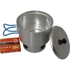 POPOTE RECHAUD AVEC COMBUSTIBLE