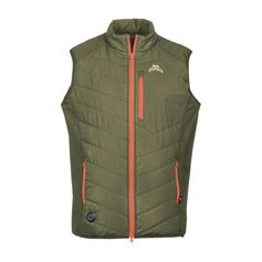 GILET CHAUFFANT HYBRIDE KAKI