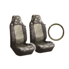 HOUSSES AVANT X2+COUVRE VOLANT CAMO