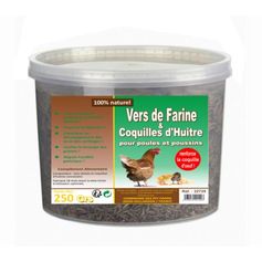 VERS FARINE/COQUILLES HUITRES 250G