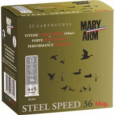 CARTOUCHES STEEL SPEED 12MAG 36G BJ