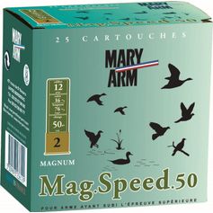 CARTOUCHES MAGNUM SPEED 12MAG 50G B