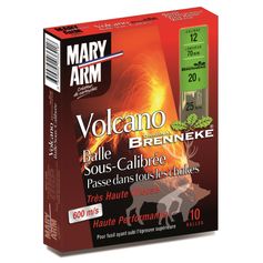 BALLES SC VOLCANO 12/20G X10
