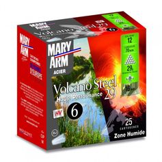 CARTOUCHES VOLCANO STEEL 12/70 29G