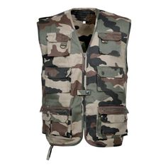 GILET REPORTER CAMO CENTRE EUROPE