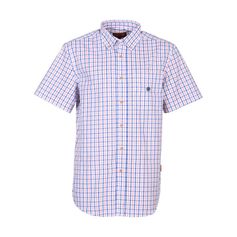 CHEMISETTE ROAD BLEU ROUGE