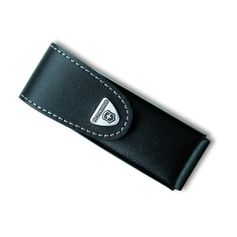 ETUI CUIR NOIR COUTEAU CRAN 10 PCES