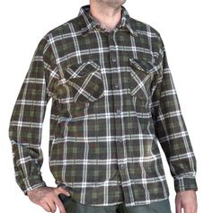 CHEMISE POLAIRE OVER MARRON