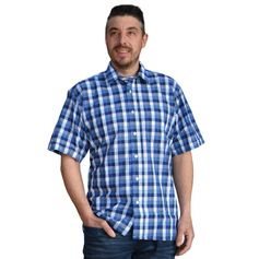 CHEMISETTE KAPITO BLEU