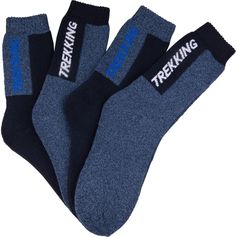 LOT DE 4 CHAUSSETTES TREKKING