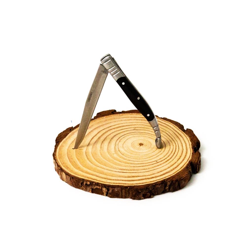 COUTEAU FIN M BOIS NOIR L 8 CM EDI