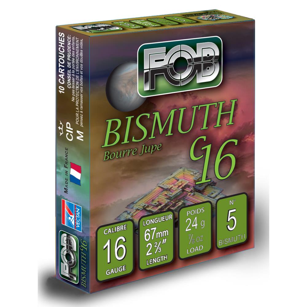 CARTOUCHES BISMUTH 16/67 24G BJ X10