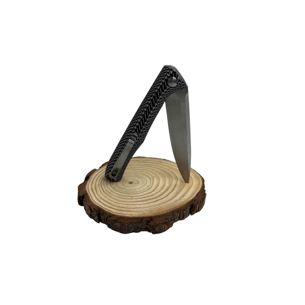 COUTEAU MANCHE TITANE + ETUI