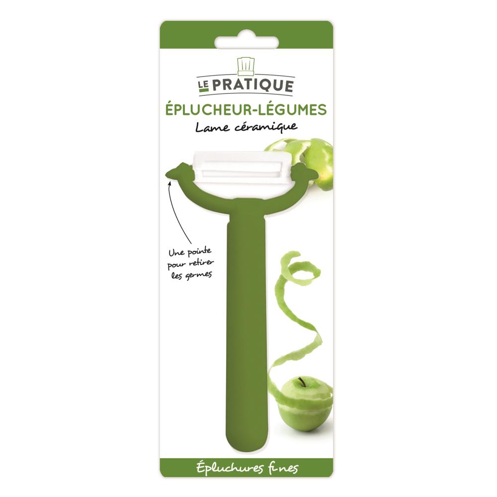 EPLUCHEUR LEGUMES INOX LAME ACIER