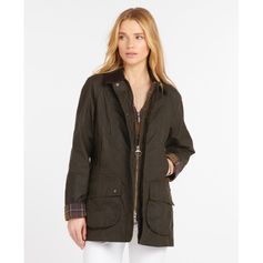 VESTE FEMME HUILEE BEADNEL OLIVE
