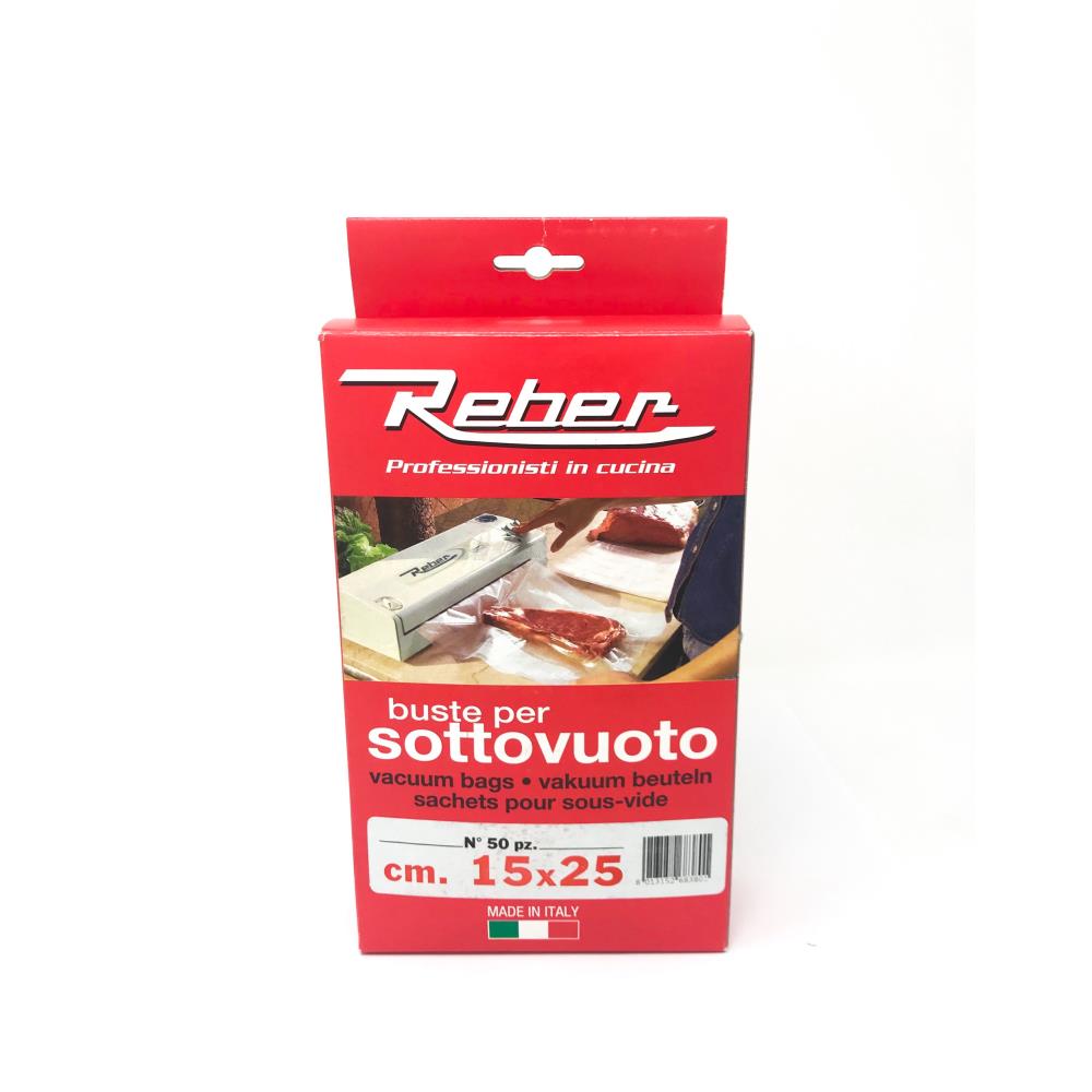 SACHETS GAUFRES MISE SOUS VIDE 15X25 X50