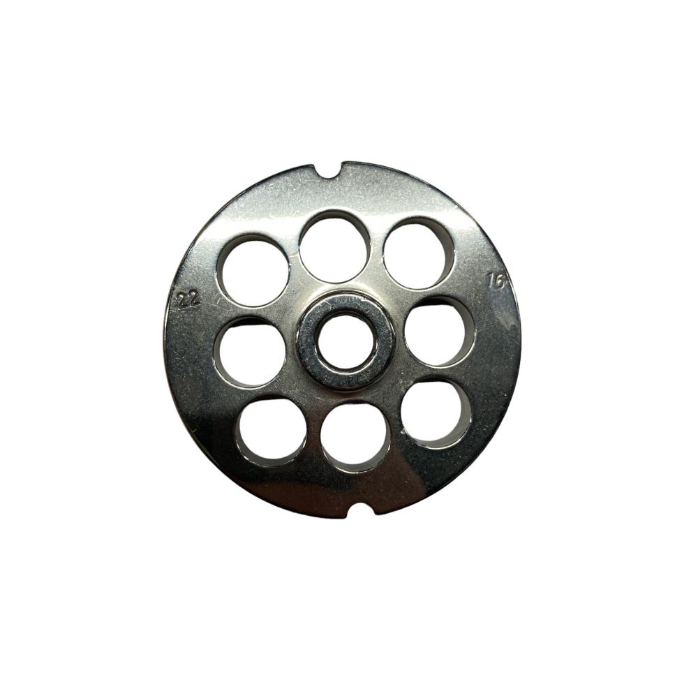 GRILLE HACHOIR N°22 ACIER 16MM  (AVEC EPAULEMENT)