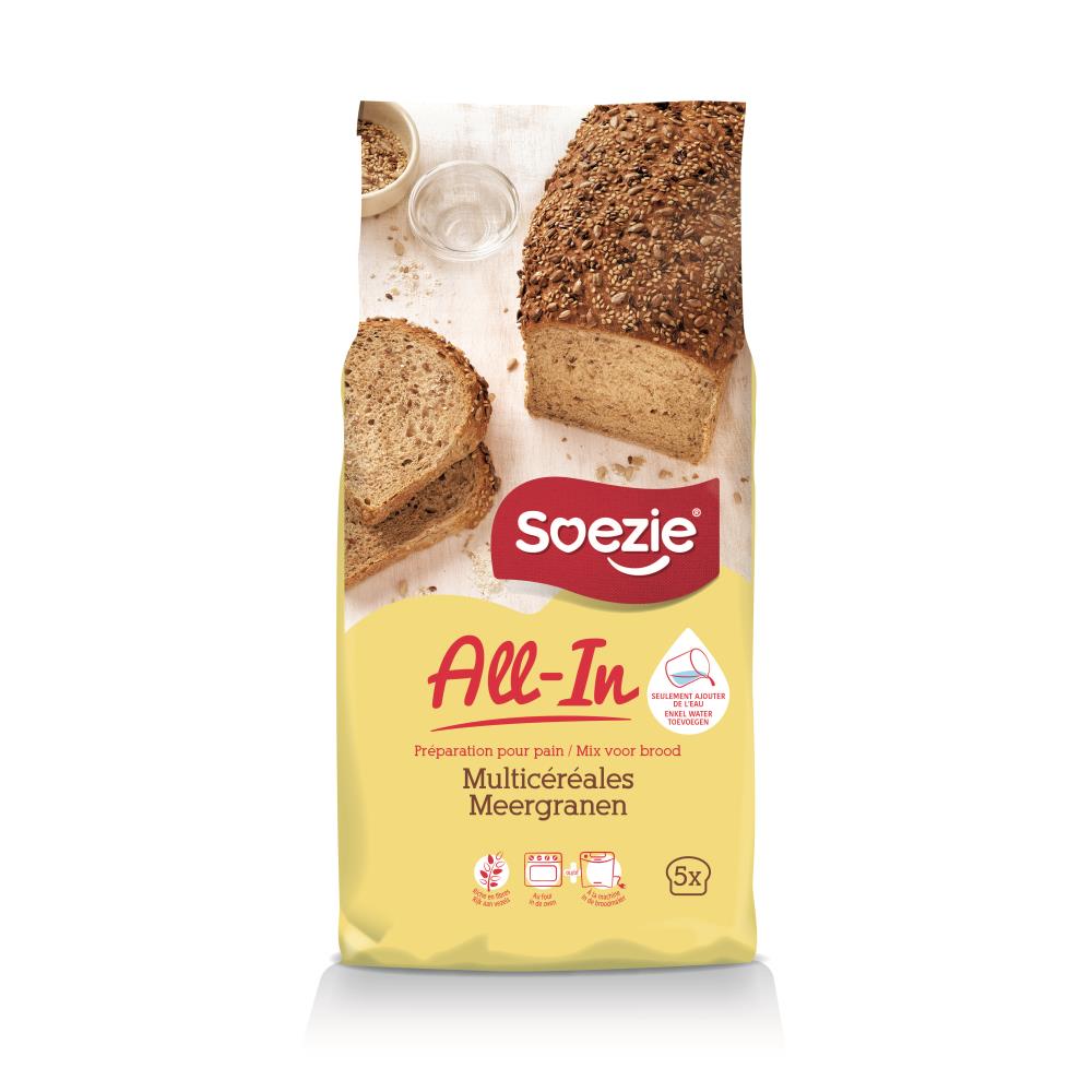 PREPARATION A PAIN MULTICEREALES 2.5KG