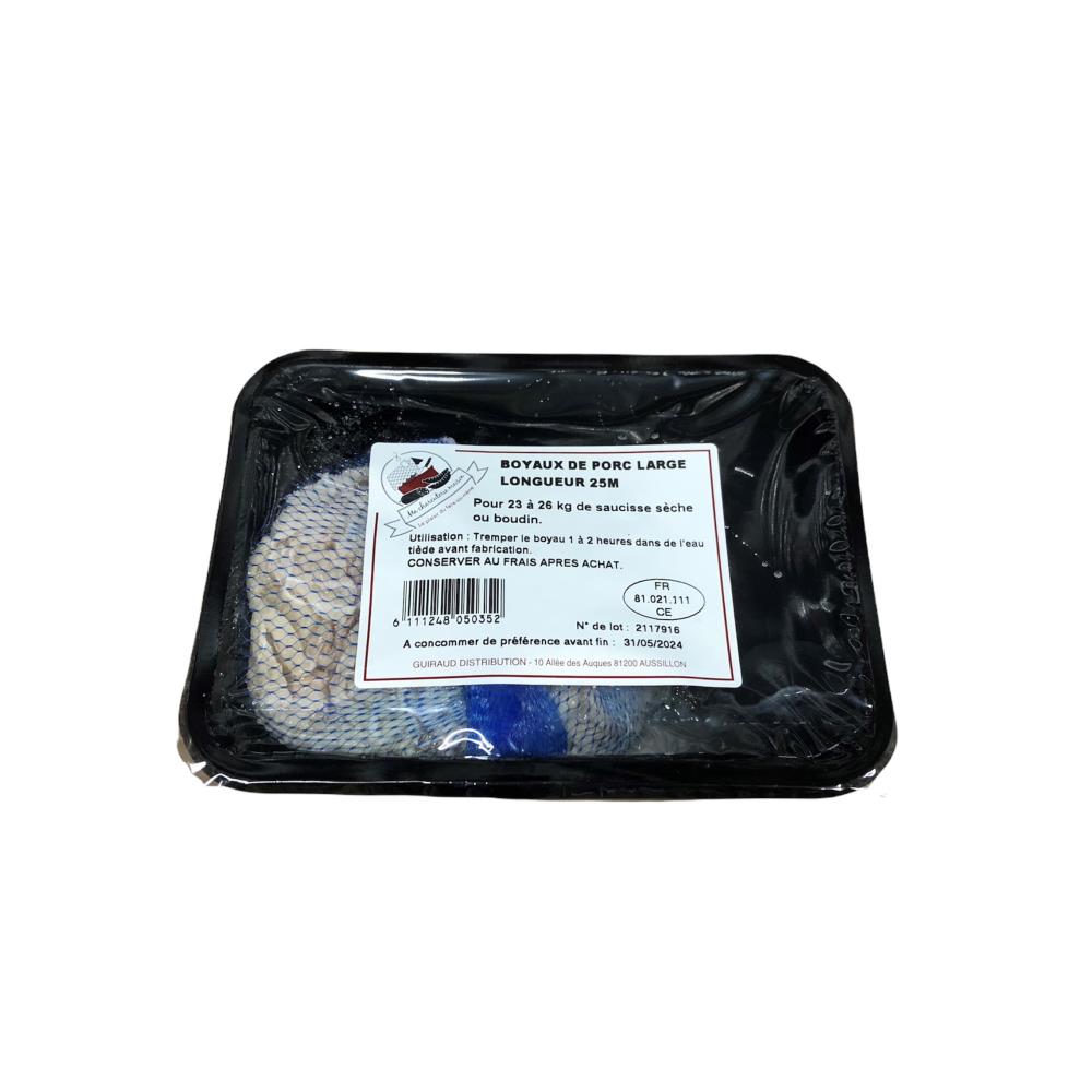 BOYAUX DE PORC LARGE 25M