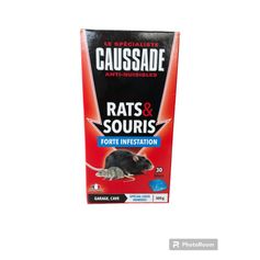 BLOC RATS SOURIS FORTE INFESTATION 300GR