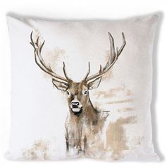 HOUSSE DE COUSSIN CERF MODERNE 40X40CM