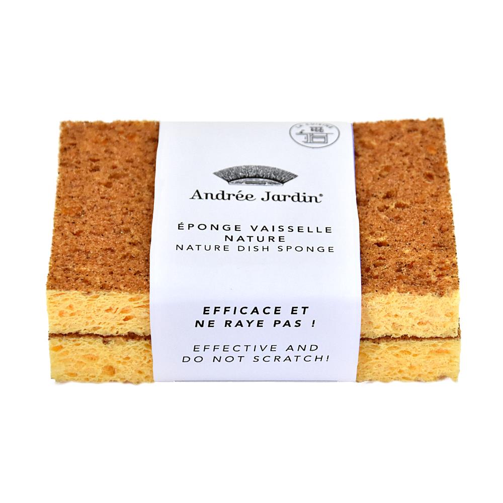 EPONGE VAISSELLE NATURELLE X2