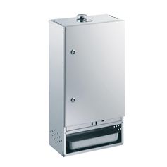 FUMOIR EN ALU AVEC PORTE H75CM