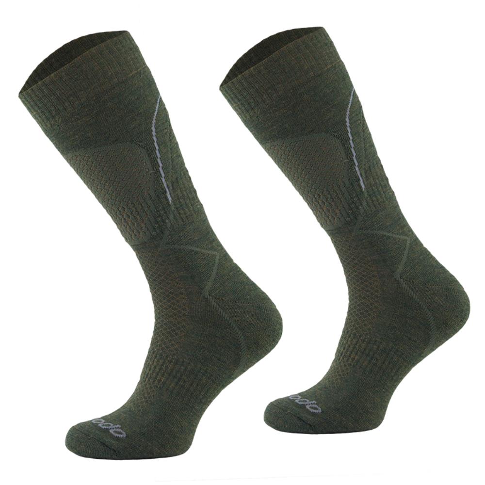 CHAUSSETTES LAINE CHASSE KAKI
