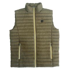 GILET CHAUFFANT KAKI