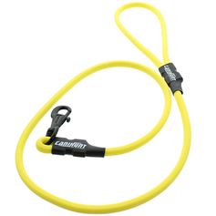 LAISSE RONDE PVC XTREME JAUNE 1.20M