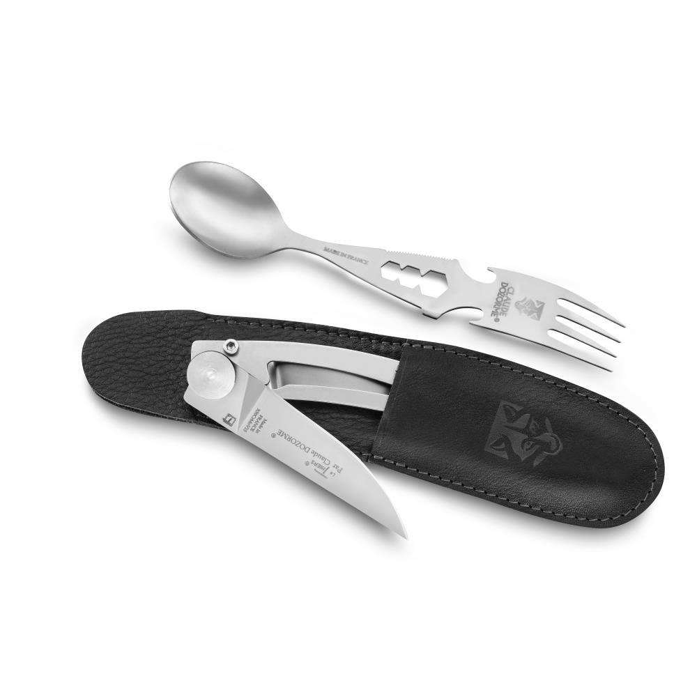 ETUI CUIR COUTEAU+FORKSPINNER LE THIERS