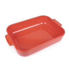 PLAT FOUR RECTANGULAIRE 36CM ROUGE