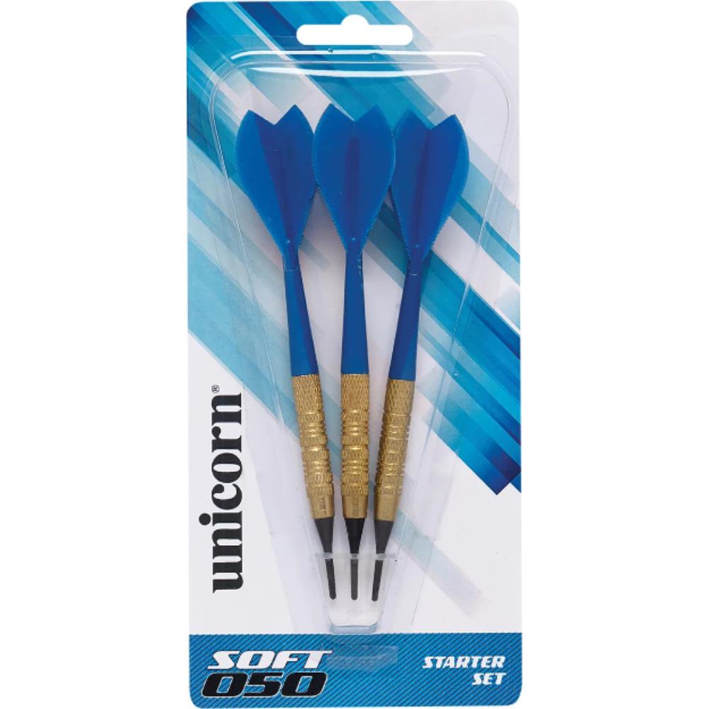 3 FLECHETTES POINTE PLASTIQUE 050