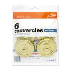 COUVERCLES POUR TERRINES D82 X6