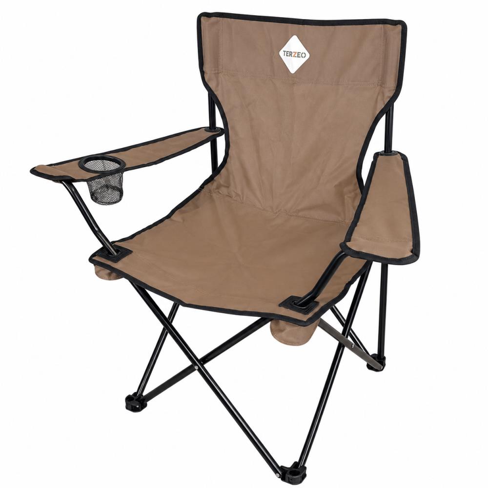 FAUTEUIL PLIABLE MARRON