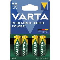 PILE AA/R6 RECHARGEABLE X4 2600MAH