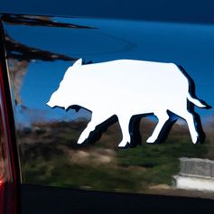 LOGO ALU 3D SANGLIER